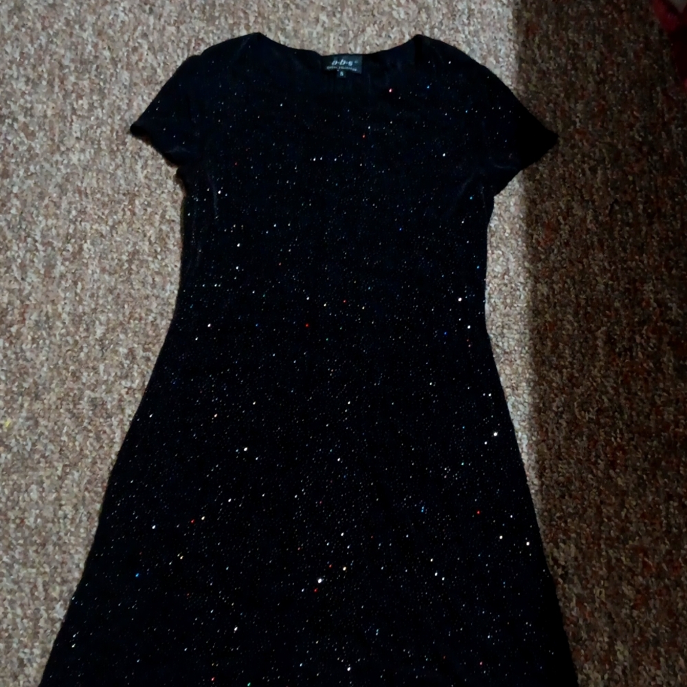 Black sparkly dress